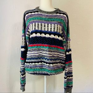 Concrete mix 80s sweater size large
